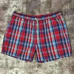Brooks Brothers Plaid Swim Trunks - XXL